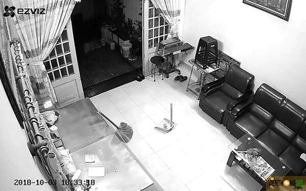 Camera tại Cần Giờ lúc ban đêm