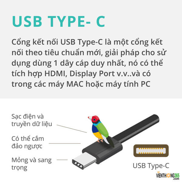 Cổng USB type C