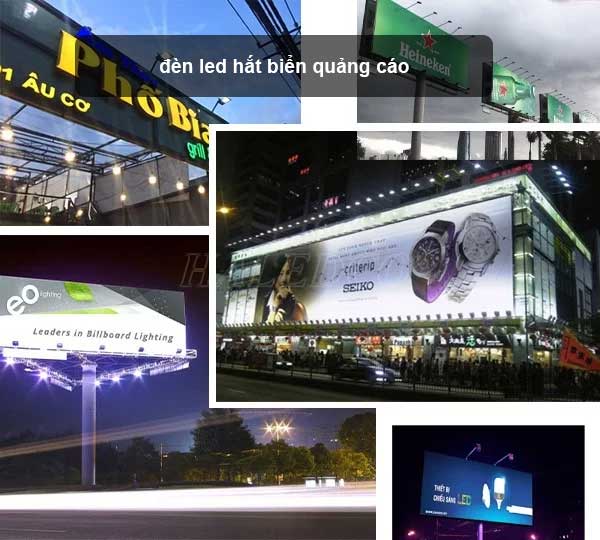 đèn hắt biển quảng cáo