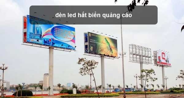 đèn hắt biển quảng cáo