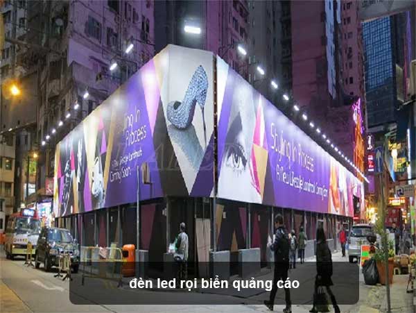 đèn hắt biển quảng cáo