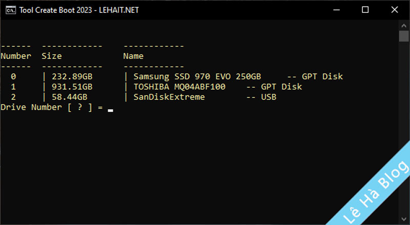 Giao diện Multiboot.cmd