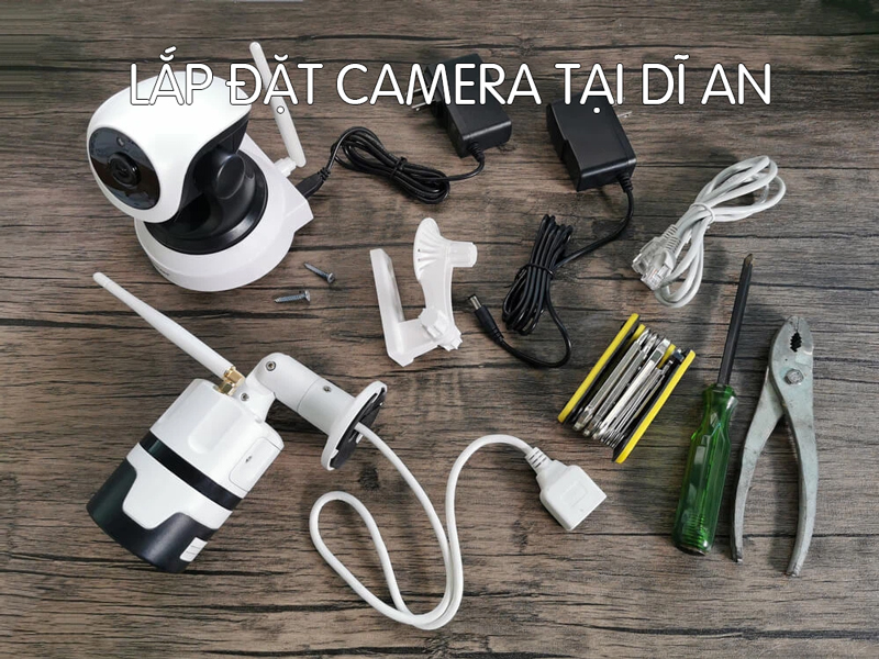 lắp camera tại Dĩ An